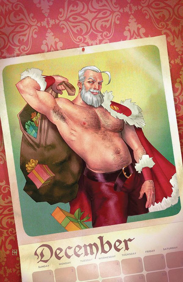 Batman Santa Claus Silent Knight Returns #1 cover