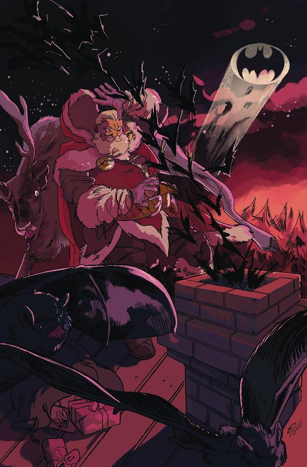 Batman Santa Claus Silent Knight Returns #1 cover