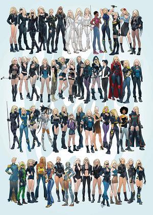 Black Canary Best Of The Best #1 CVR C SCHMIDT WRAP cover