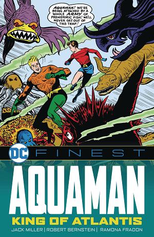 Dc Finest Aquaman King Of Atlantis Tp cover