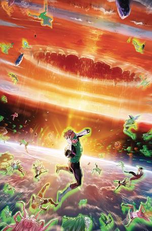 Green Lantern #17 CVR A XERMANICO cover