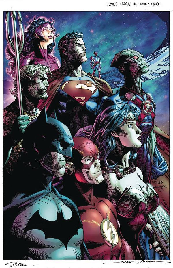 Justice League Unlimited #1 CVR B JIM LEE CSV cover