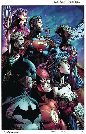 Justice League Unlimited #1 CVR B JIM LEE CSV cover