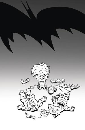 Little Batman Month One #1 CVR A JON MIKEL cover