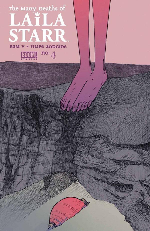 Many Deaths Of Laila Starr #4 cover by Filipe Andrade
