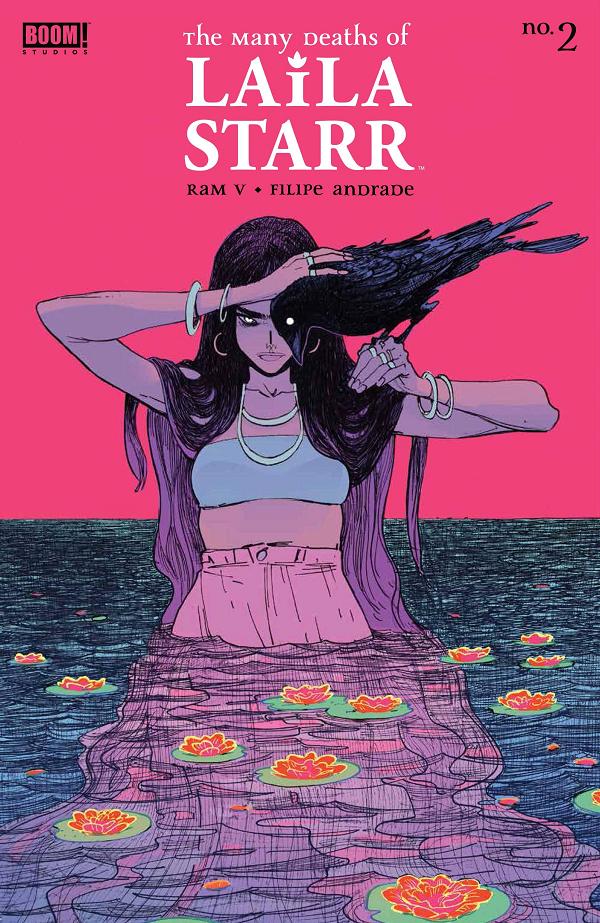 Many Deaths Of Laila Starr #2 cover by Filipe Andrade