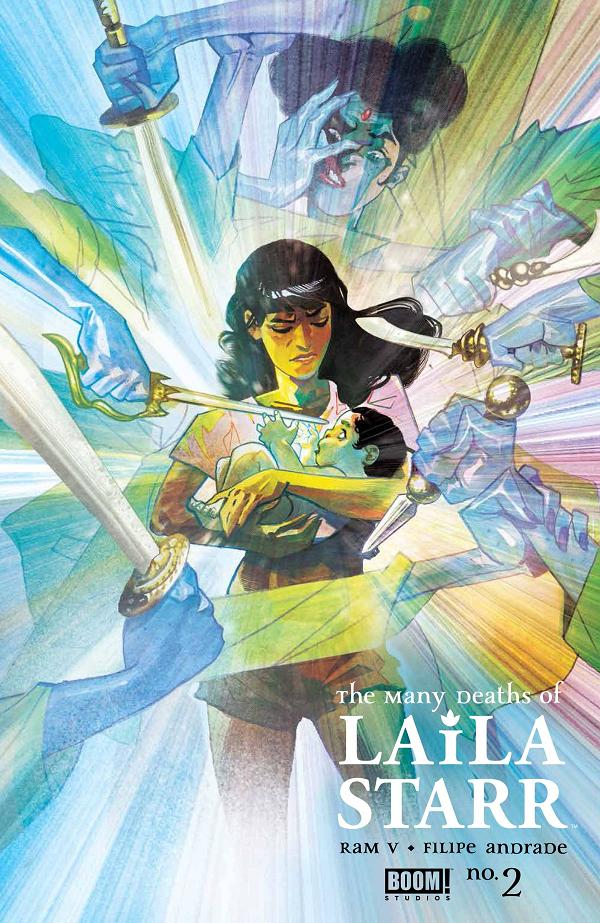 Many Deaths Of Laila Starr #2 CVR B DEL MUNDO FOIL cover