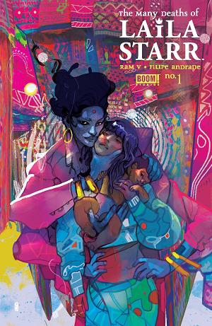 Many Deaths Of Laila Starr #1 cover