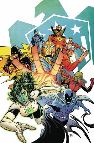 Jsa #1 CVR A DIEGO OLORTEGUI cover