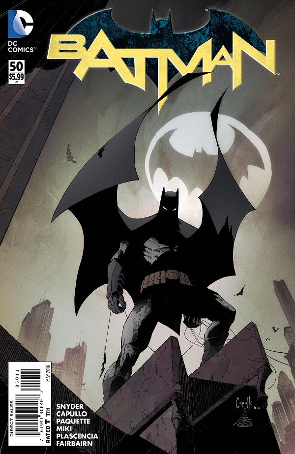 Batman #50 cover by Greg Capullo