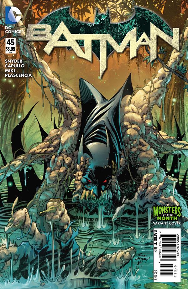 Batman #45 MONSTERS cover