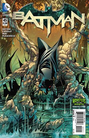 Batman #45 MONSTERS cover