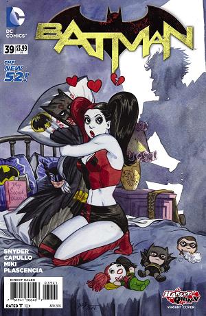 Batman #39 HARLEY QUINN cover