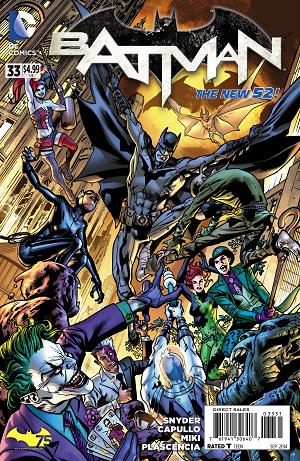 Batman #33 BATMAN 75 cover