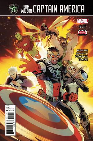 Captain America Sam Wilson #24 cover