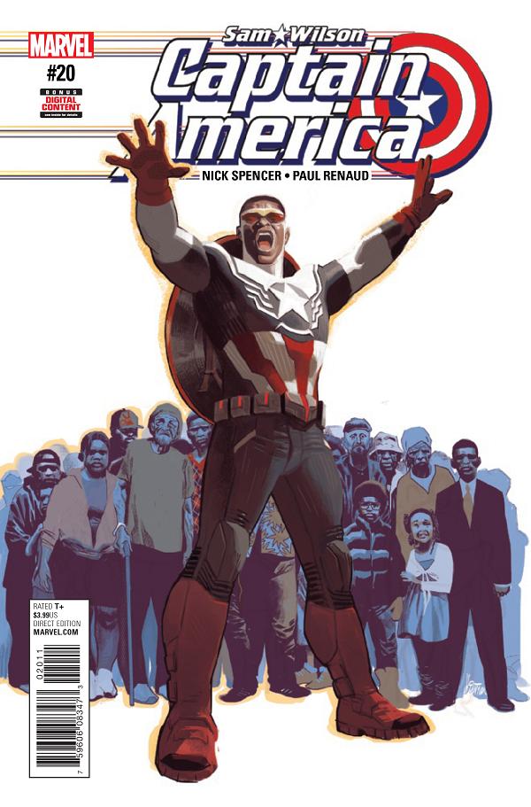 Captain America Sam Wilson #20  cover