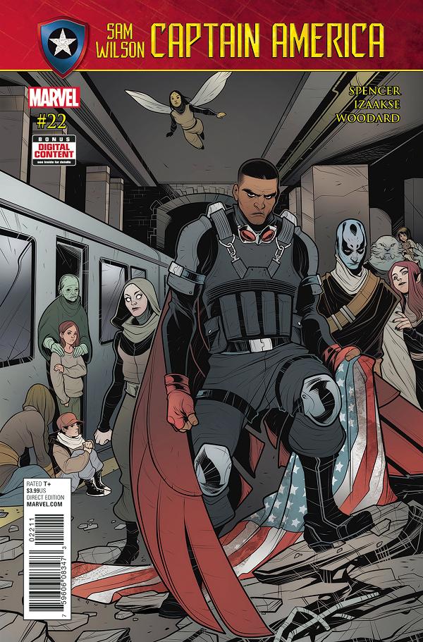 Captain America Sam Wilson #22  cover