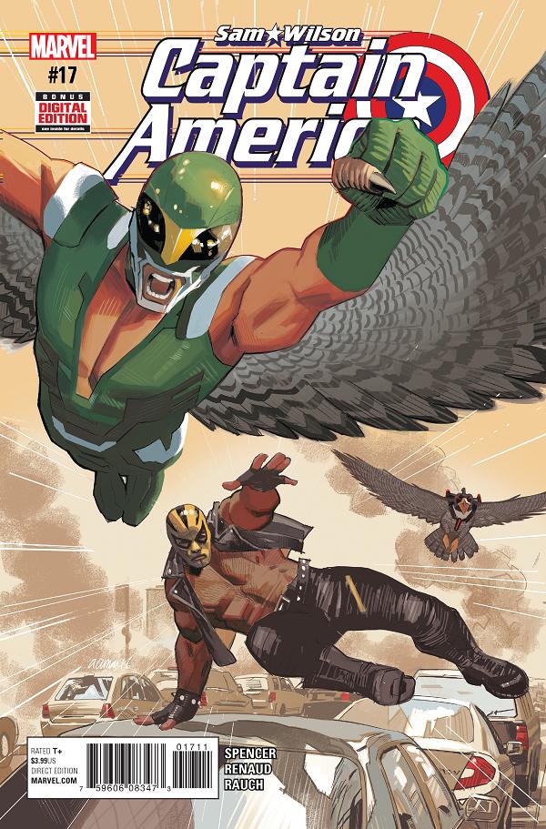 Captain America Sam Wilson #17  cover