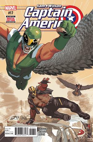Captain America Sam Wilson #17 cover