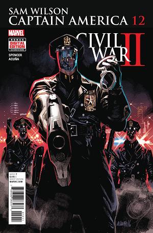 Captain America Sam Wilson #12 cover