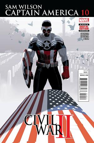 Captain America Sam Wilson #10 cover