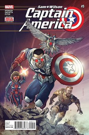 Captain America Sam Wilson #9 cover