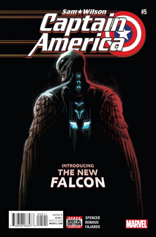 Captain America Sam Wilson #5  cover