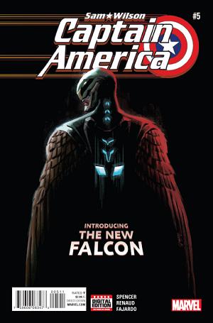 Captain America Sam Wilson #5 cover