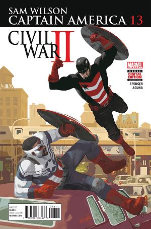Captain America Sam Wilson #13 cover