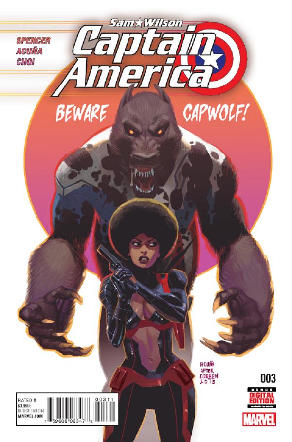 Captain America Sam Wilson #3  cover