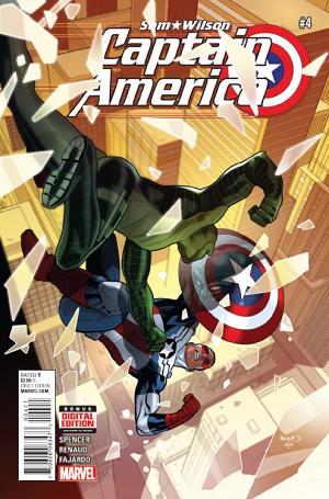 Captain America Sam Wilson #4  cover