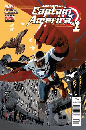 Captain America Sam Wilson #1 cover