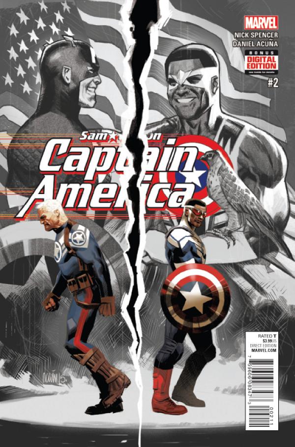 Captain America Sam Wilson #2  cover
