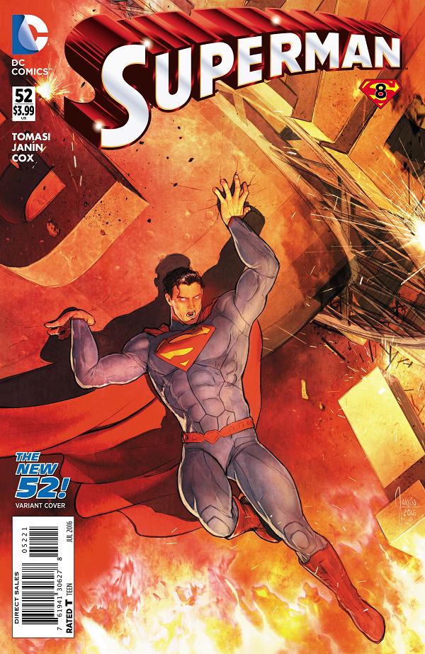 Superman #52 cover