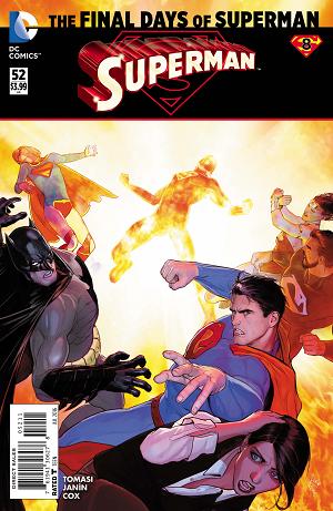 Superman #52  cover