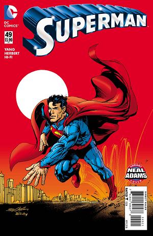 Superman #49 NEAL ADAMS cover