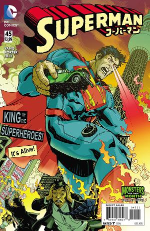 Superman #45 MONSTERS cover