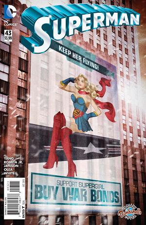 Superman #43 BOMBSHELLS cover