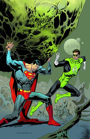 Superman #44 GREEN LANTERN 75 cover