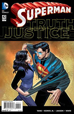 Superman #42 cover