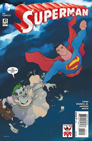 Superman #41 THE JOKER cover