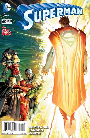 Superman #40  cover