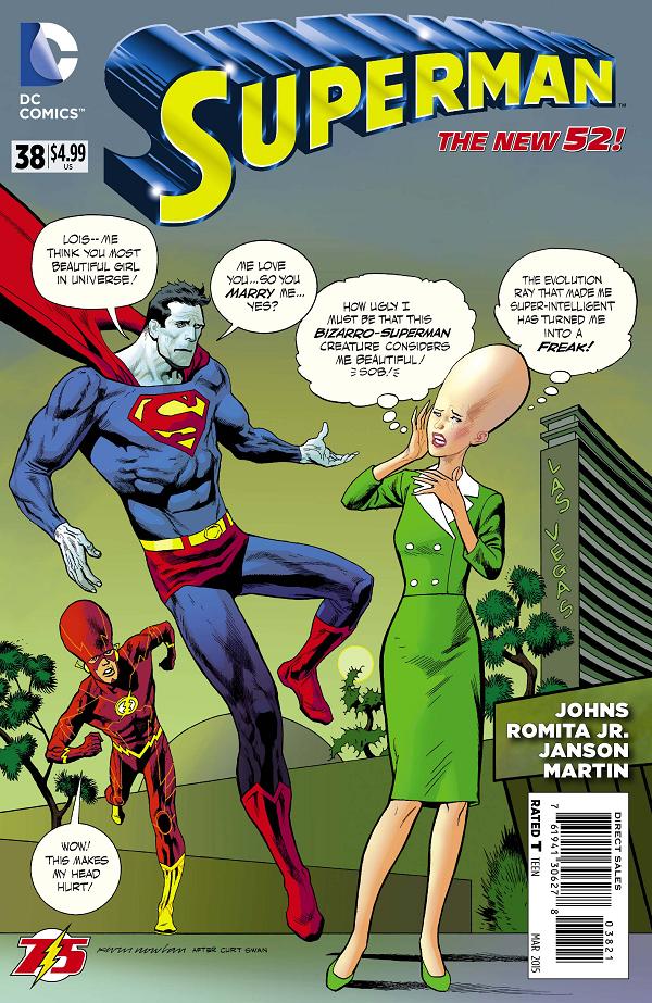 Superman #38 FLASH 75 cover