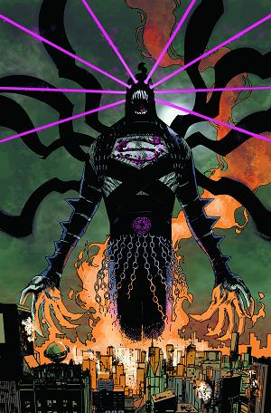 Superman #35 MONSTERS cover
