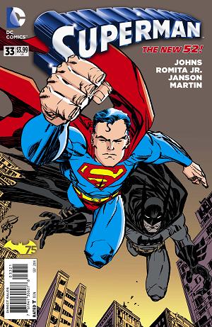 Superman #33 BATMAN 75 cover