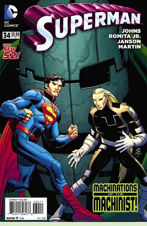 Superman #34  cover