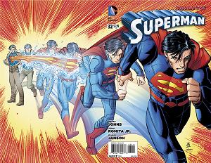 Superman #32  cover