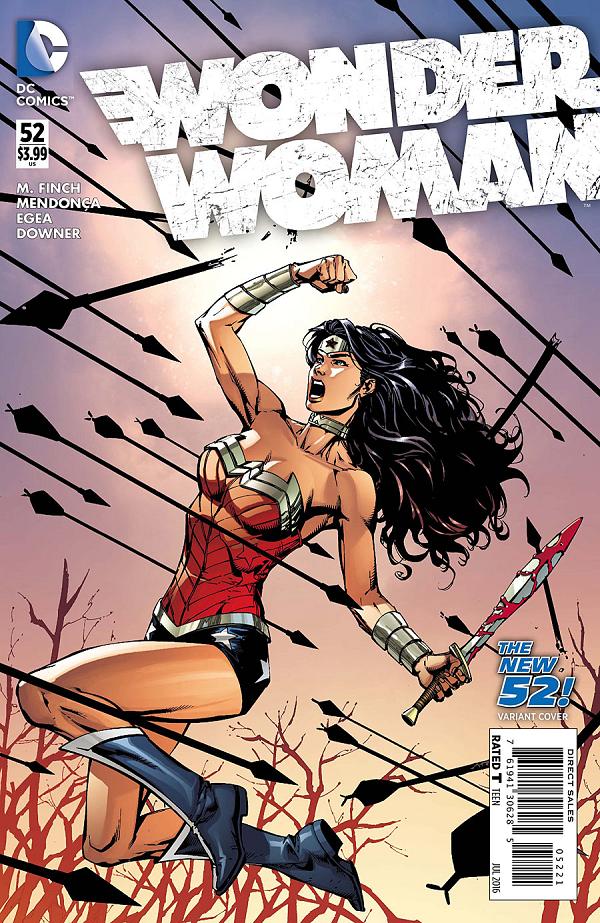 Wonder Woman #52 cover