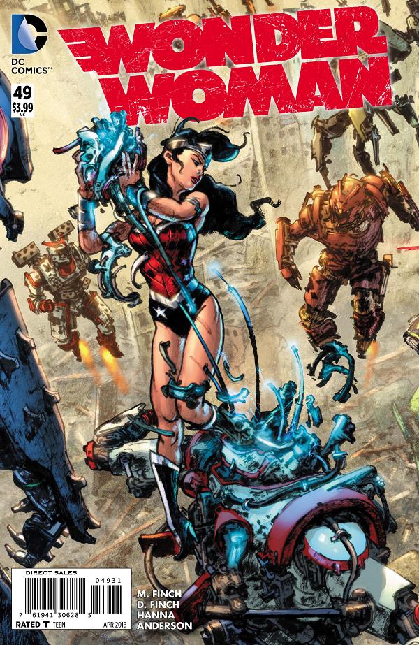 Wonder Woman #49 KIM JUNG GI cover