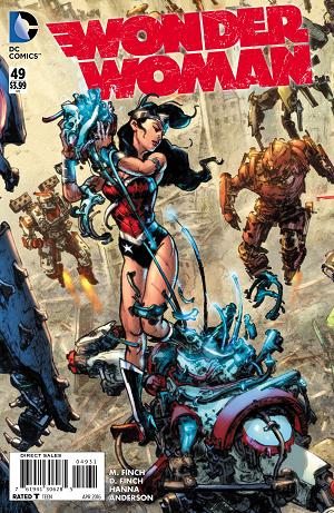 Wonder Woman #49 KIM JUNG GI cover